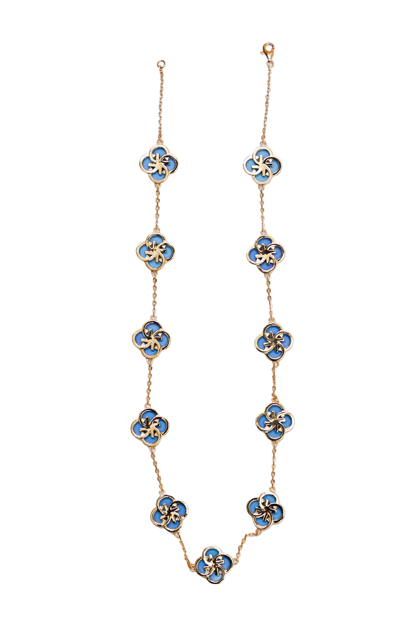 Grand GOURA Clover Necklace