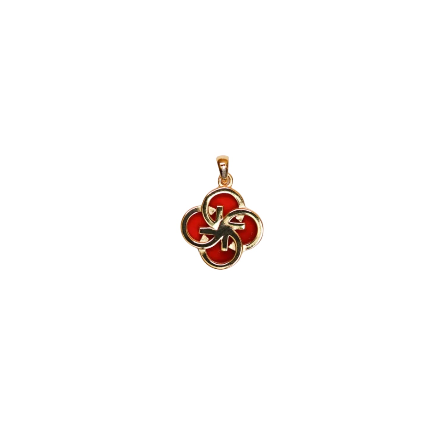Grand GOURA Clover Pendant