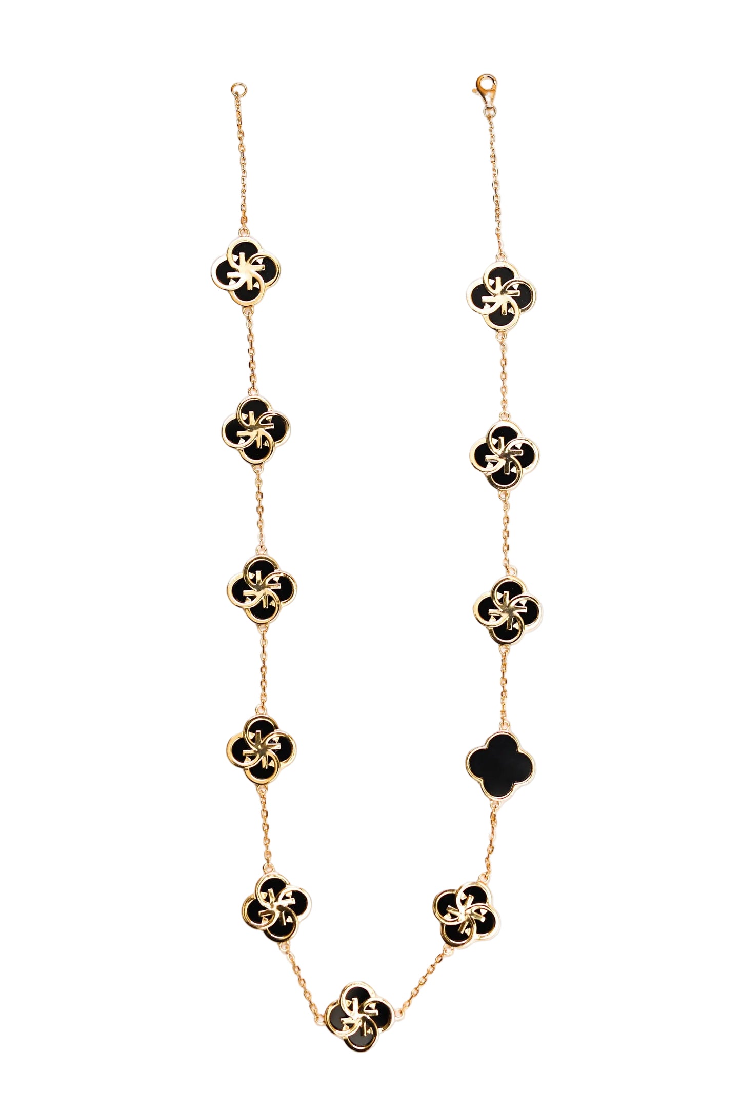 Grand GOURA Clover Necklace
