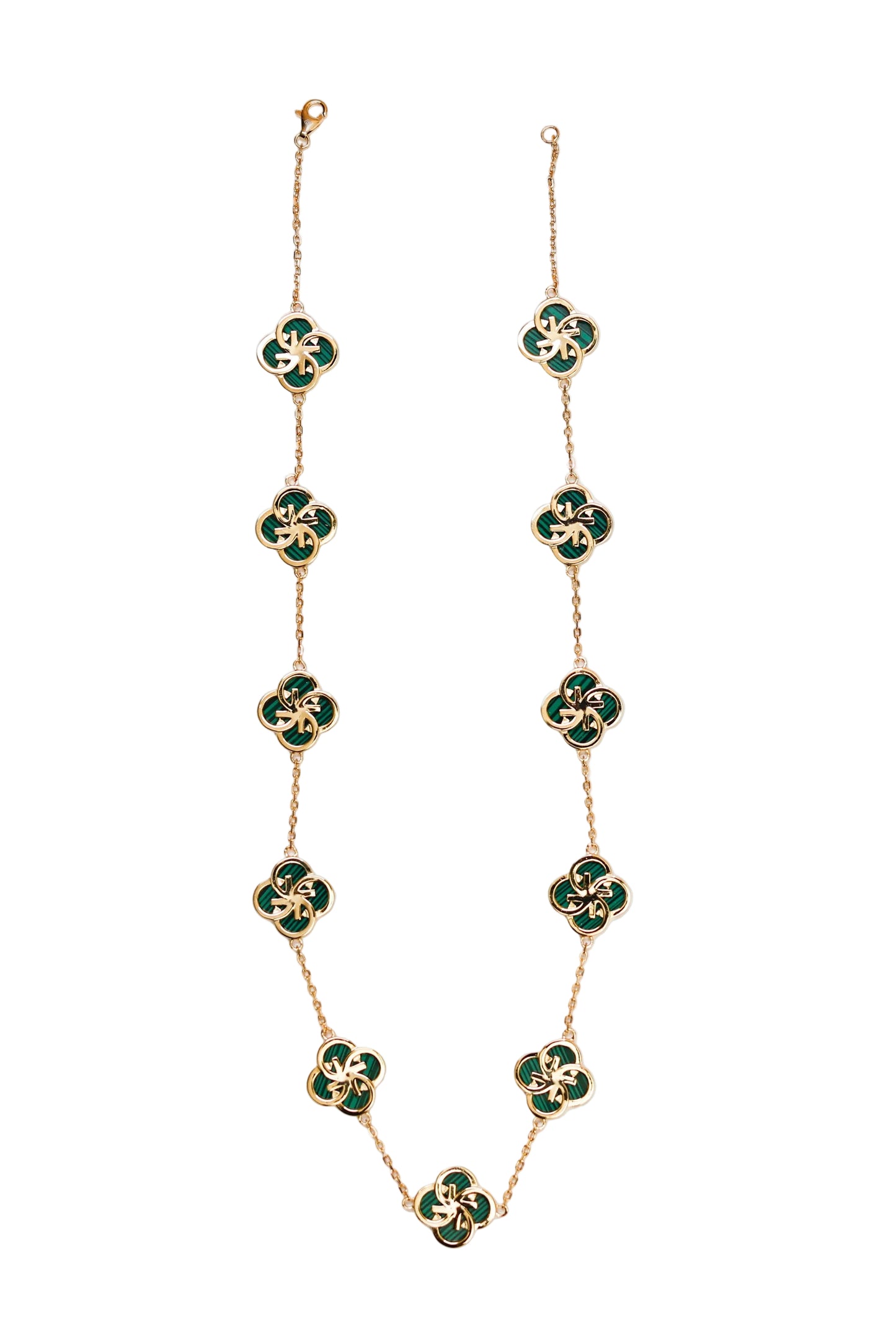 Grand GOURA Clover Necklace