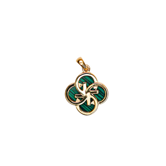 Grand GOURA Clover Pendant